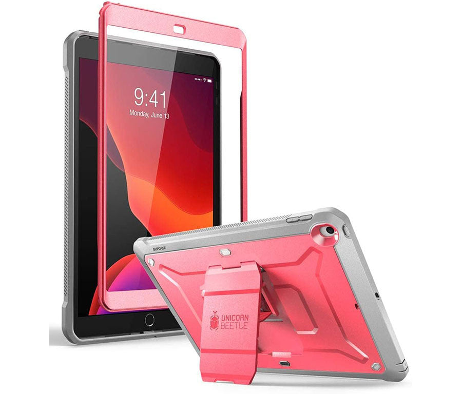 Unicorn Beetle Pro Case in pink (iPad 7th-9th Gen 10.2" version shown here)