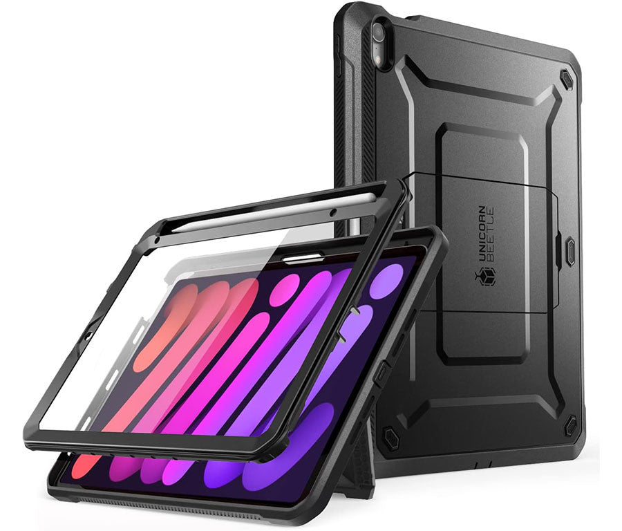 Unicorn Beetle Pro Case in black (iPad Mini 6th Gen version shown here)