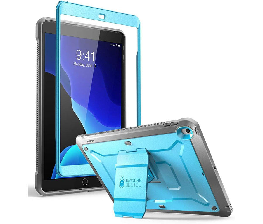 Unicorn Beetle Pro Case in blue (iPad 7th-9th Gen 10.2" version shown here)