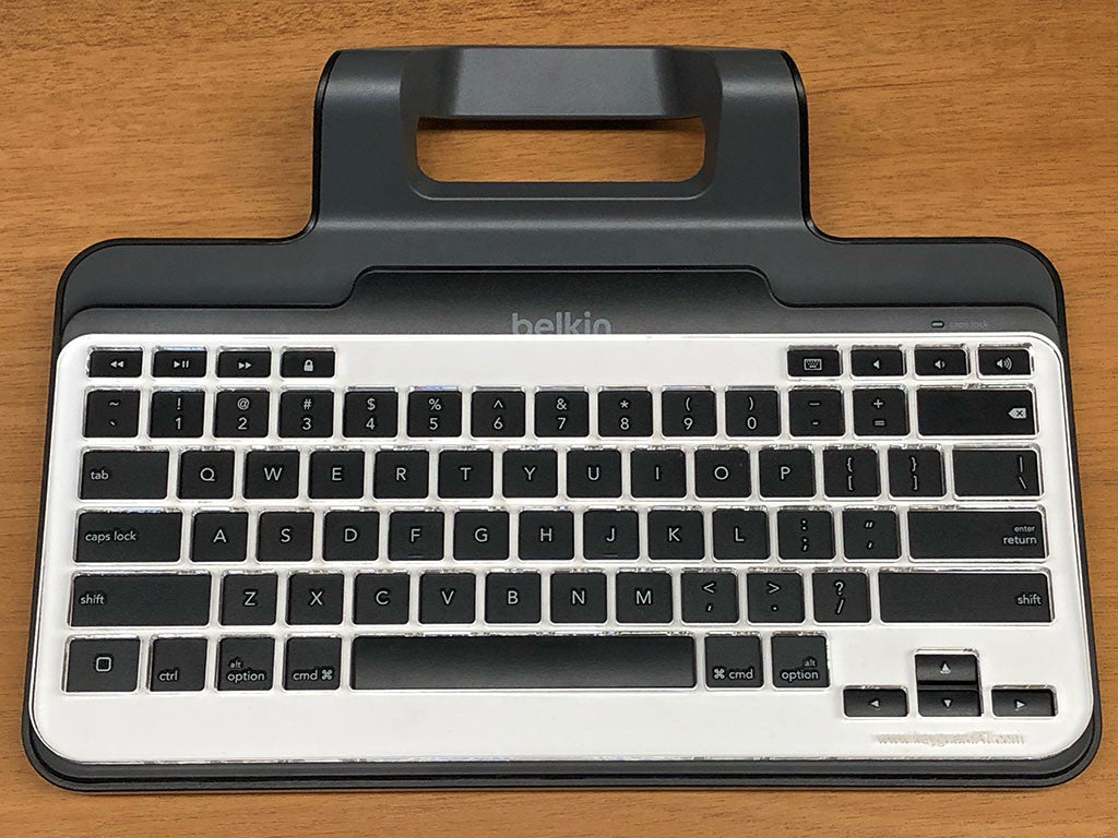 Keyguard on the Belkin Wired Lightning Keyboard with Stand (Lightning Connector)