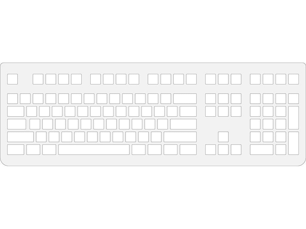 Cherry KC 1000 Keyboard Keyguard (#556)