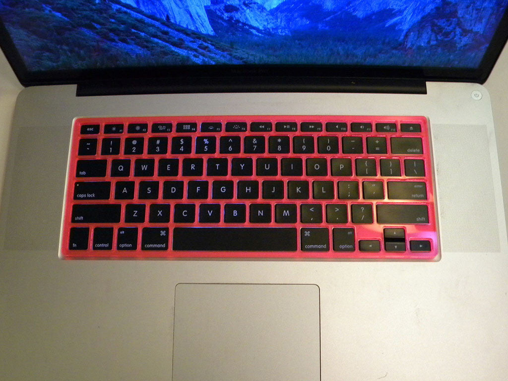 Keyguard made in Flamingo semi-transparent red