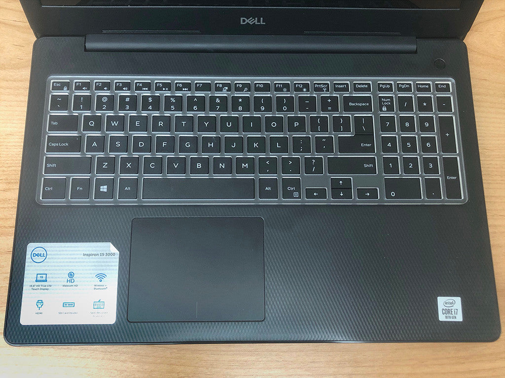 Keyguard on the Dell Inspiron 3590