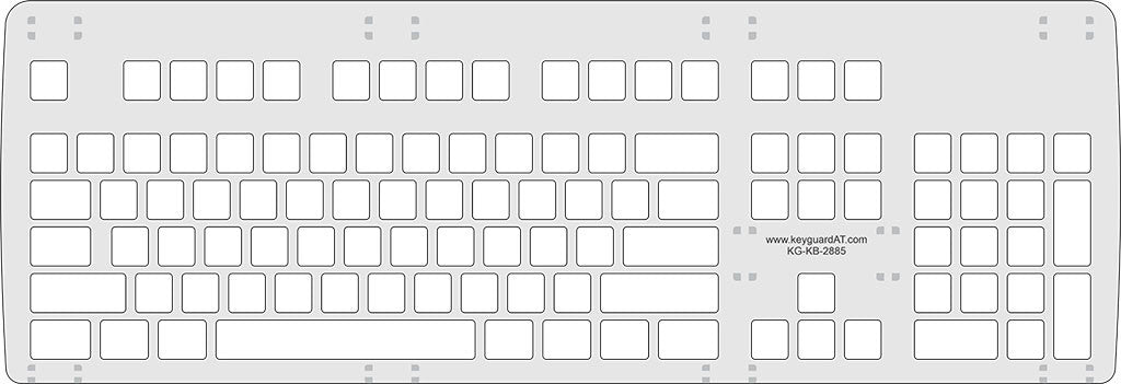 HP SK-2885 Keyboard Keyguard