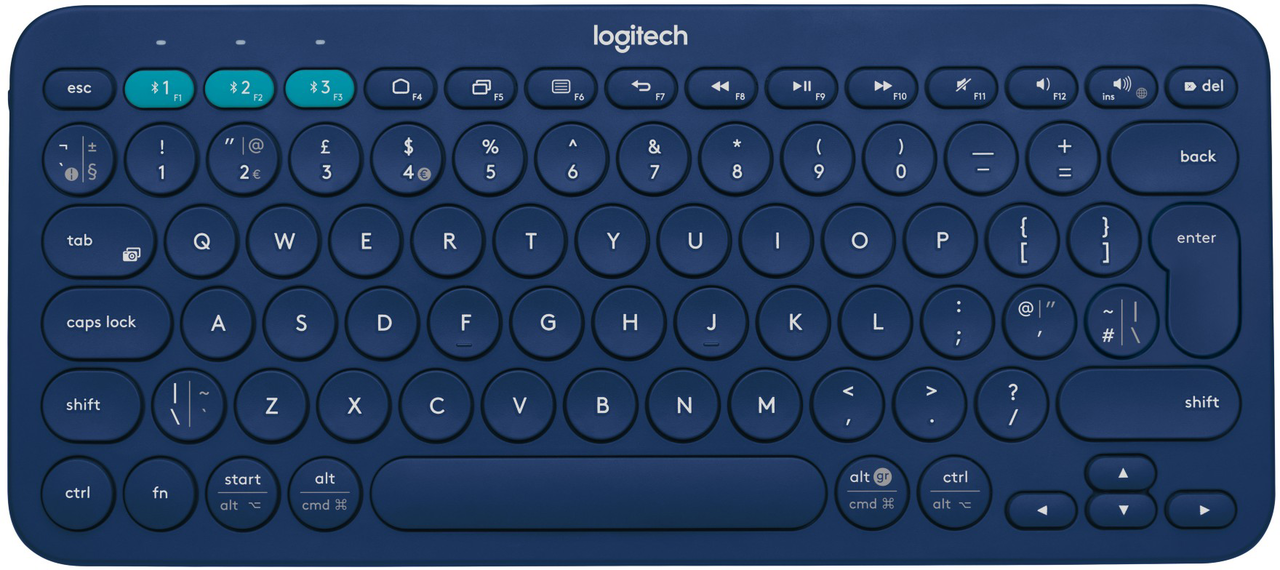 UK version fits the Logitech K380 Multi-Device UK English Keyboard.