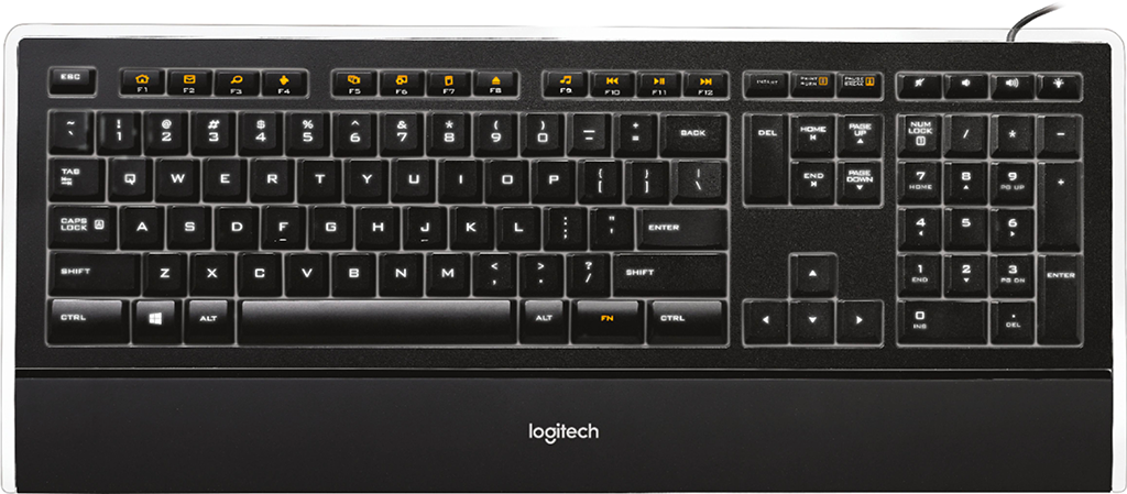 Logitech K740 USB Wired Keyboard Keyguard