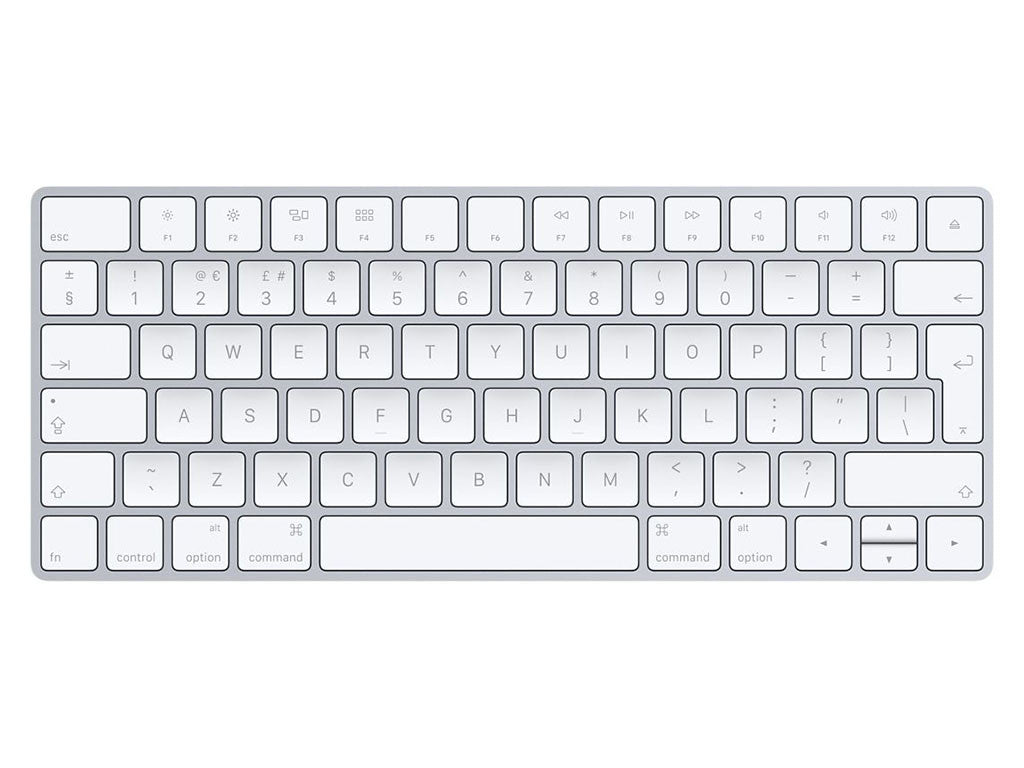 Standard British version fits the Apple Magic Keyboard - British English (available upon request)