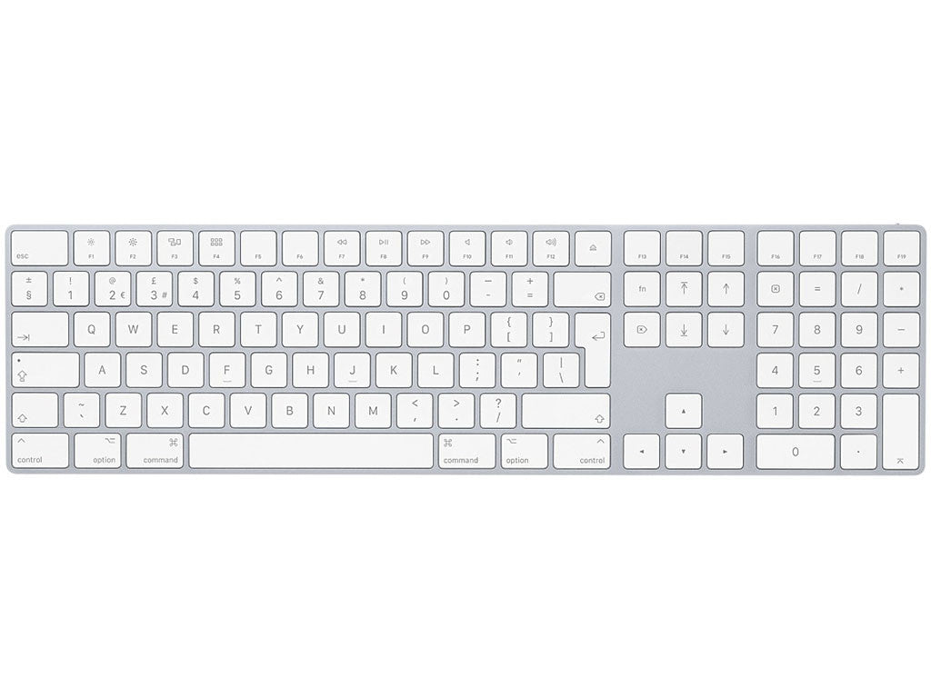 Keypad British version fits the Apple Magic Keyboard with Numeric Keypad - British English (available upon request)