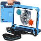 PurseSense Buddy case in blue (iPad 10.9" version shown)