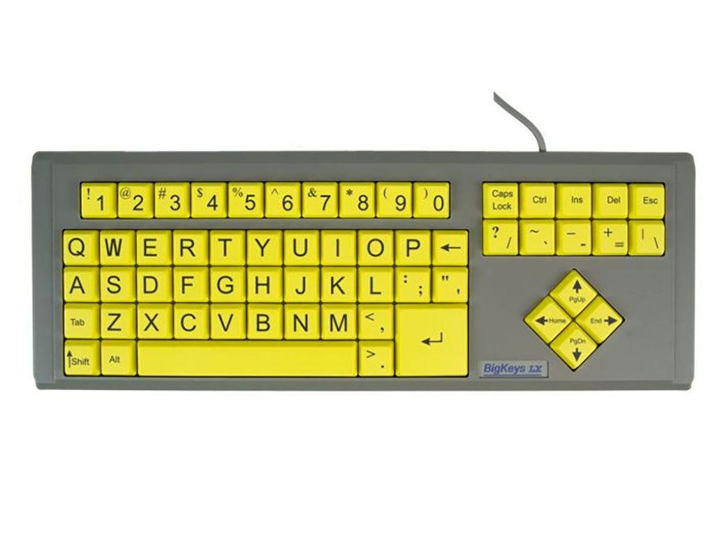 Keyguard fits the Ablenet BigKeys LX Keyboard