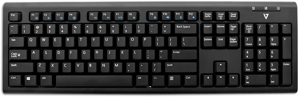 VSeven Wireless Multimedia Keyboard